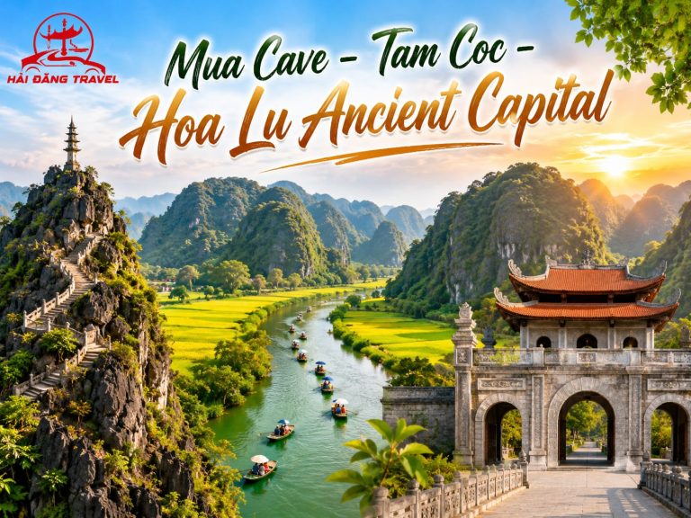 Tour cao cấp Ninh Bình 1 ngày: Hang Múa – Tam Cốc – Cố đô Hoa Lư