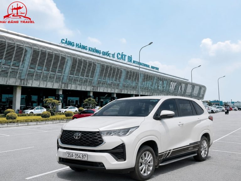 Xe riêng từ Ninh Bình đi Sân bay Cát Bi